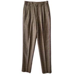 Women’s Pleated Trousers Dress Pants High Rise Preppy Formal Trendy VTG 90s Sz 4